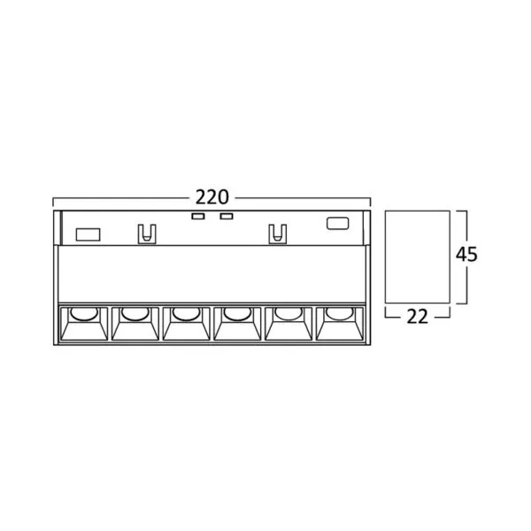 BD60-01281_3-600x600 BD60-01281 BRY-LNS220-12W-48VDC-3U1-CRNA-MAG.LINEARNA SVETILJKA BRAYTRON - Image 3