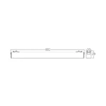 BD60-10601 BRY-M03-M04-M05-M06-M07-LNR600-18W-48VDC-3000K-CRNA-SLIM-MAG. LINEARNA SVETILJKA BRAYTRON - Slika 3