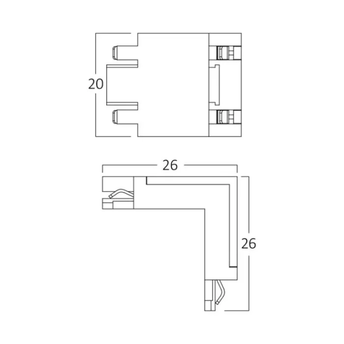 BY41-80031 BRY-M05-SR02-48VDC-CRNI-SLIM-MAGNETNI-L2-KONEKTOR BRAYTRON - Slika 2
