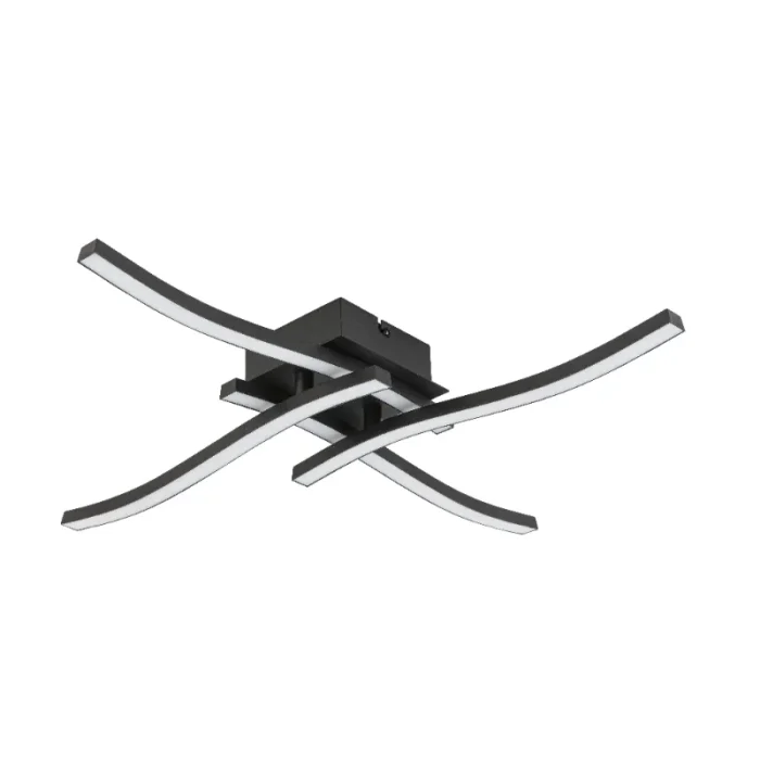 CORA LED PLAFONJERA CRNA 742032 ESTO - Slika 1