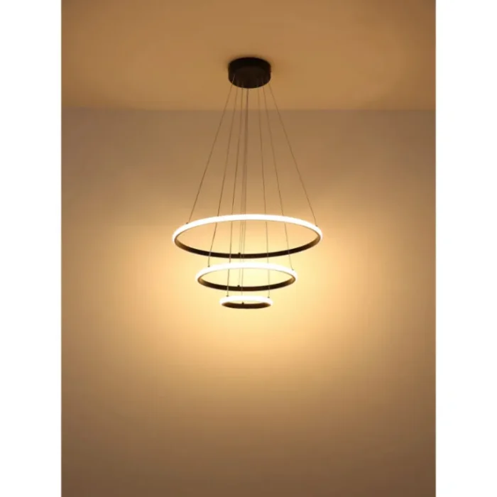 CORINE LED VISILICA CRNA 67404S 600mm GLOBO LIGHTING - Image 3