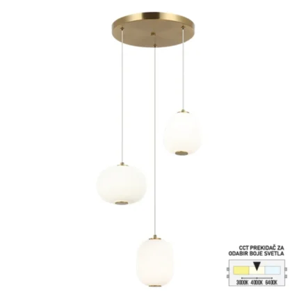 LED LUSTER F2405-20L SG FORMA