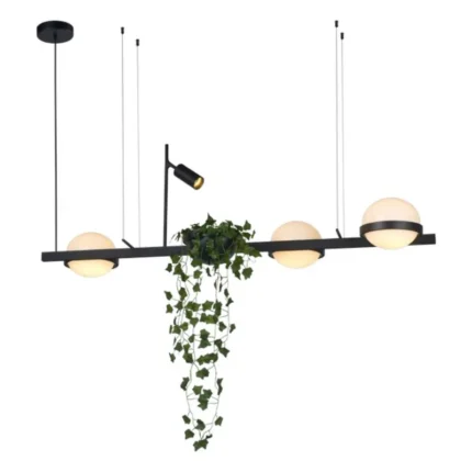 LED VISECA LAMPA FK2025-40V BK+WH FORMA