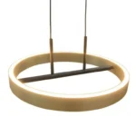 M10943 LED VISILICA 32W 3000K CRNA+BRUSENO ZLATO 3Y MITEA LIGHTING - Image 3