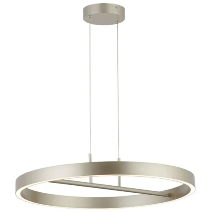 M10947 LED VISILICA 32W 3000K CRNA + SAMPANJ ZLATNA 3Y MITEA LIGHTING - Image 1