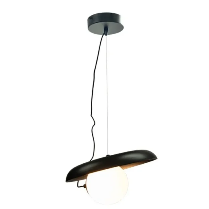 M11110-250 LED 5W VISILICA CRNO-BELA Fi250 MITEA LIGHTING - Image 1