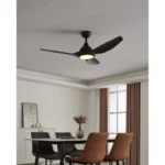CRNI PLAFONSKI VENTILATOR TUNITAS SA LED SVETLOM 35127 EGLO - Image 2