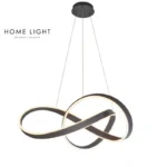 VESTA 494 LUSTER 80W 3000K CRNA HOME LIGHT