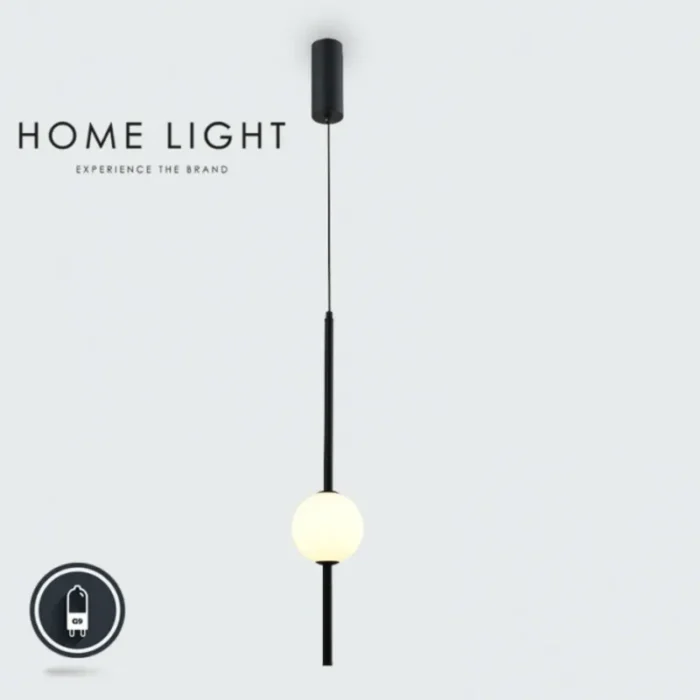 VESTA 536 VISILICA 1*G9 CRNA HOME LIGHT - Image 1