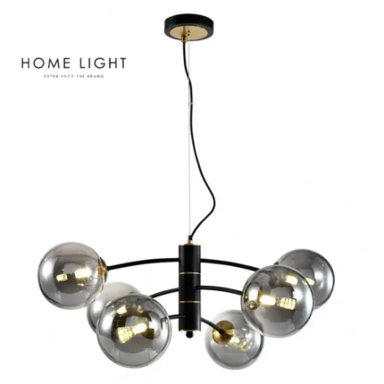 TALIA 49 LUSTER 6*G9 CRNA/BAKAR HOME LIGHT