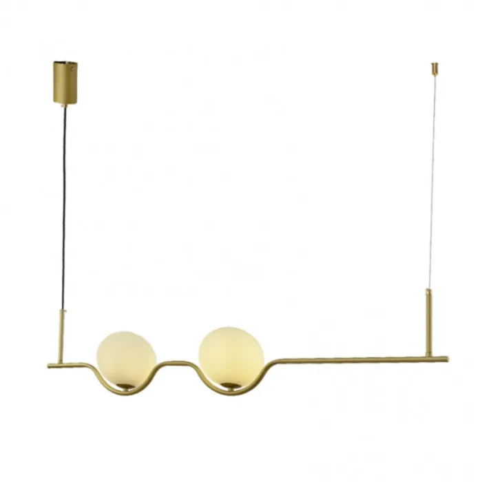 VESTA 427 VISILICA 2xG9 MESING/ZLATO HOME LIGHT - Image 1