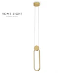 VESTA 469 VISILICA 15W 3000K BRUŠENO ZLATO HOME LIGHT