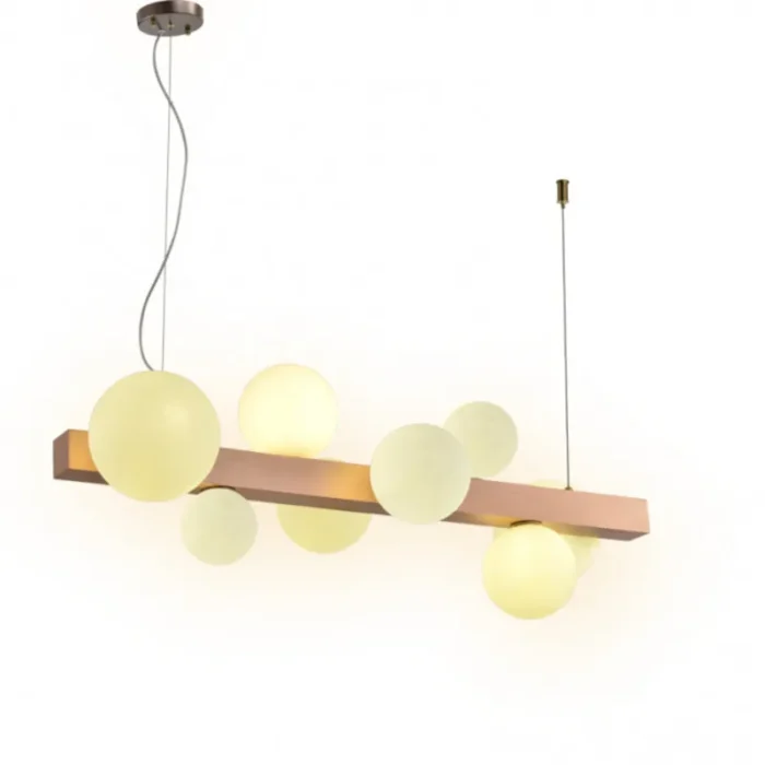 VESTA 436 VISILICA 8xG9 BRUSHED ANTIQUE HOME LIGHT - Image 1