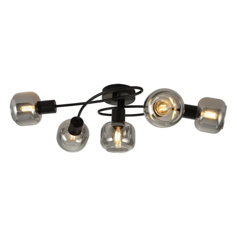 plafonska-lampa-fe408-5-bk-corme SPOT LAMPA FE408-5 BK FORMA - Slika 1
