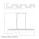 ALIA 64 LUSTER 6*G9 DRVO HOME LIGHT - Image 3