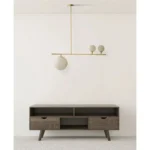 VESTA 306 LUSTER 1*E27+2*G9 antique brass HOME LIGHT - Image 2