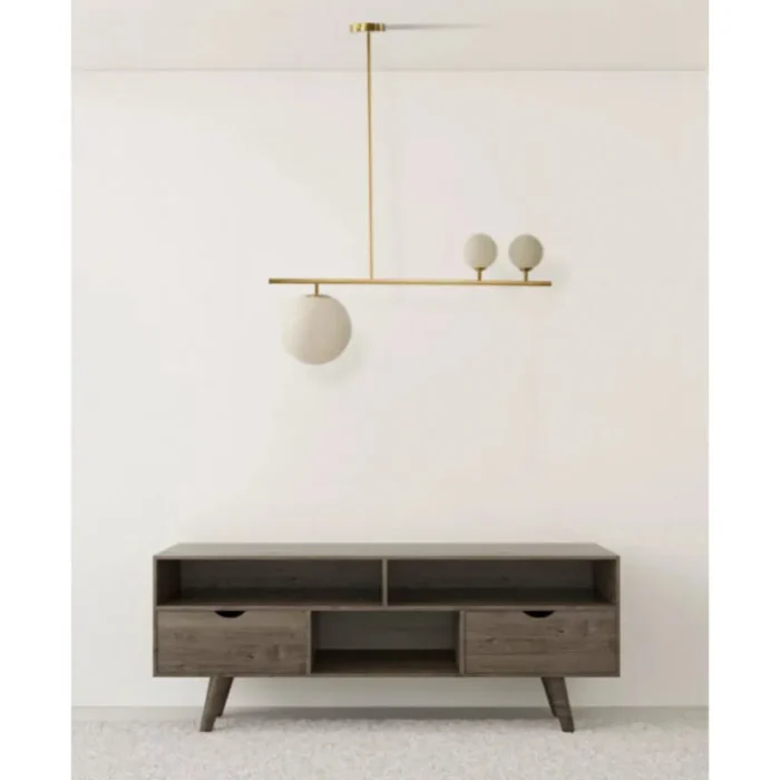 VESTA 306 LUSTER 1*E27+2*G9 antique brass HOME LIGHT - Image 2