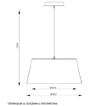 VESTA 333 55W 450*365*1200 HOME LIGHT - Image 2
