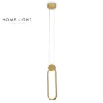 VESTA 469 VISILICA 15W 3000K BRUŠENO ZLATO HOME LIGHT - Image 3