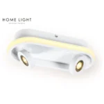 VESTA 475 PLAFONSKA SVETILJKA 10W+2*5W 3000K BELA HOME LIGHT - Image 3
